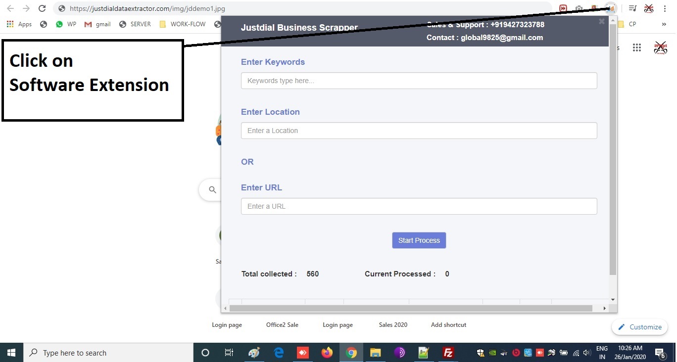 jd data scrapper demo